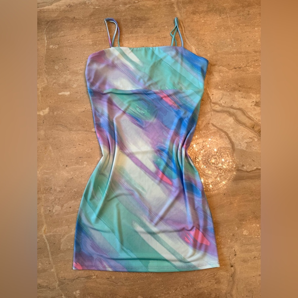 Forever 21 Watercolor Dress